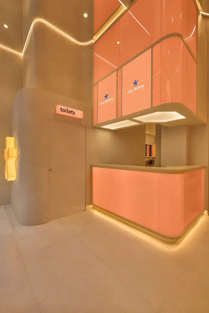 La arquitectura del restaurante ‘ichi station’ en italia es un viaje entre las formas y la luz  