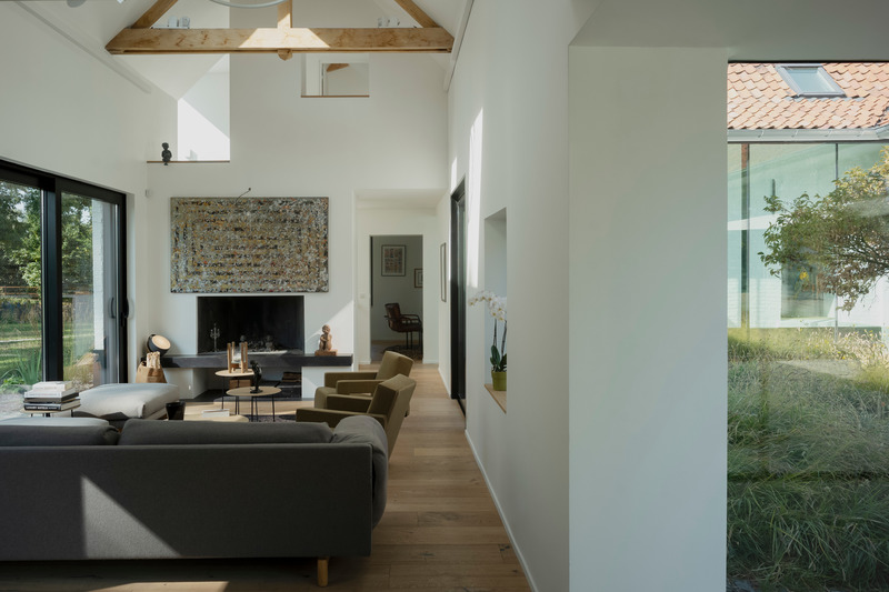 La belleza de una casa de campo adaptada para soportar las bajas temperaturas de la noche