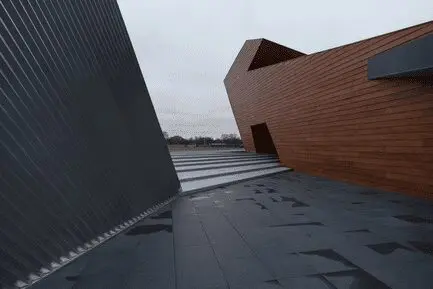 Diseño deconstructivista en esta destilería de vino y brandy en rusia Diseño deconstructivista en esta destilería de vino y brandy en rusia