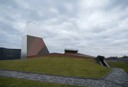 Diseño deconstructivista en esta destilería de vino y brandy en rusia Diseño deconstructivista en esta destilería de vino y brandy en rusia