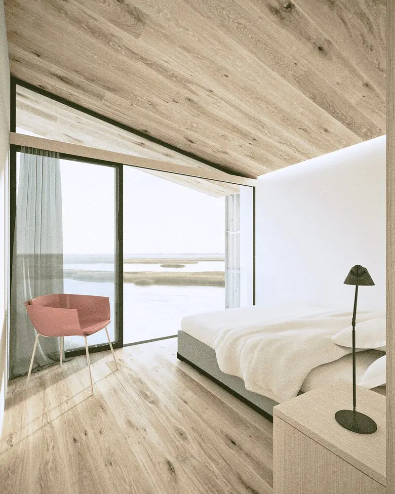 Una sorprendente casa familiar en medio de un lago de new jersey Una sorprendente casa familiar en medio de un lago de new jersey