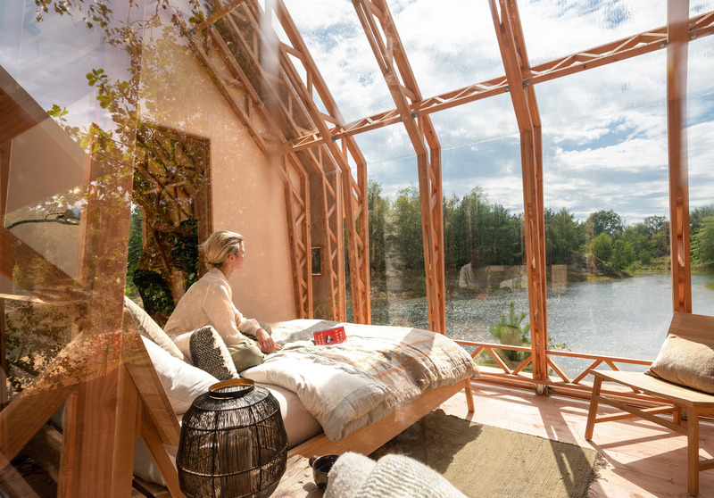 Esta es la galardonada cabaña de cristal en medio de la naturaleza que fue diseñada para ver el cielo de la región Esta es la galardonada cabaña de cristal en medio de la naturaleza que fue diseñada para ver el cielo de la región