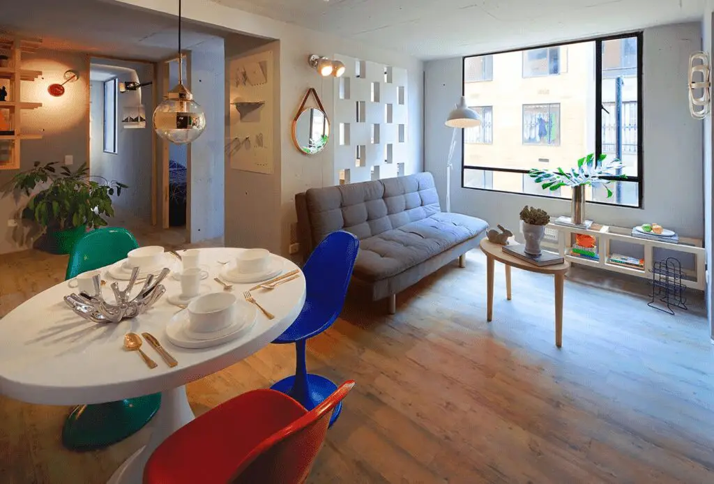 4 sorprendentes apartamentos colombianos pequeños y multifuncionales