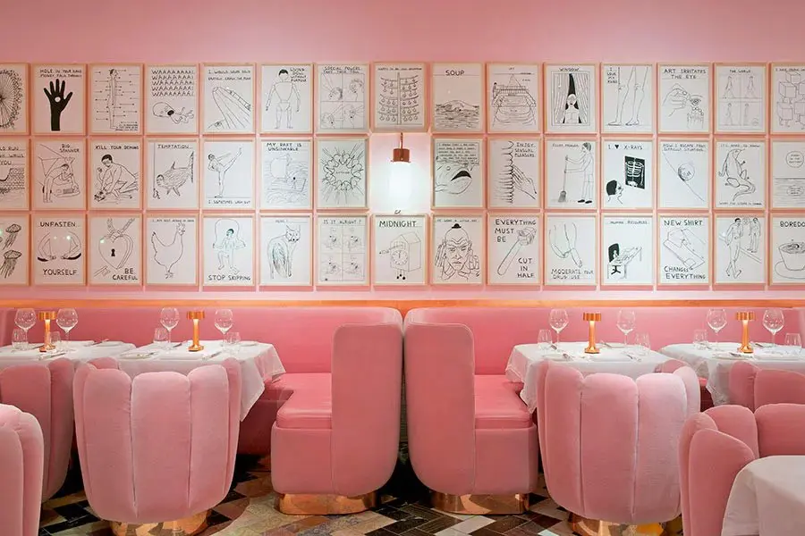 Restaurante sketch en londres.