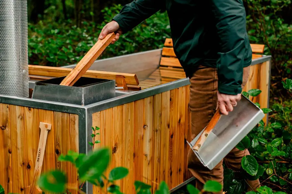 El ‘jacuzzi’ de leña, una tendencia en favor de la lentitud Jacuzzi de leña