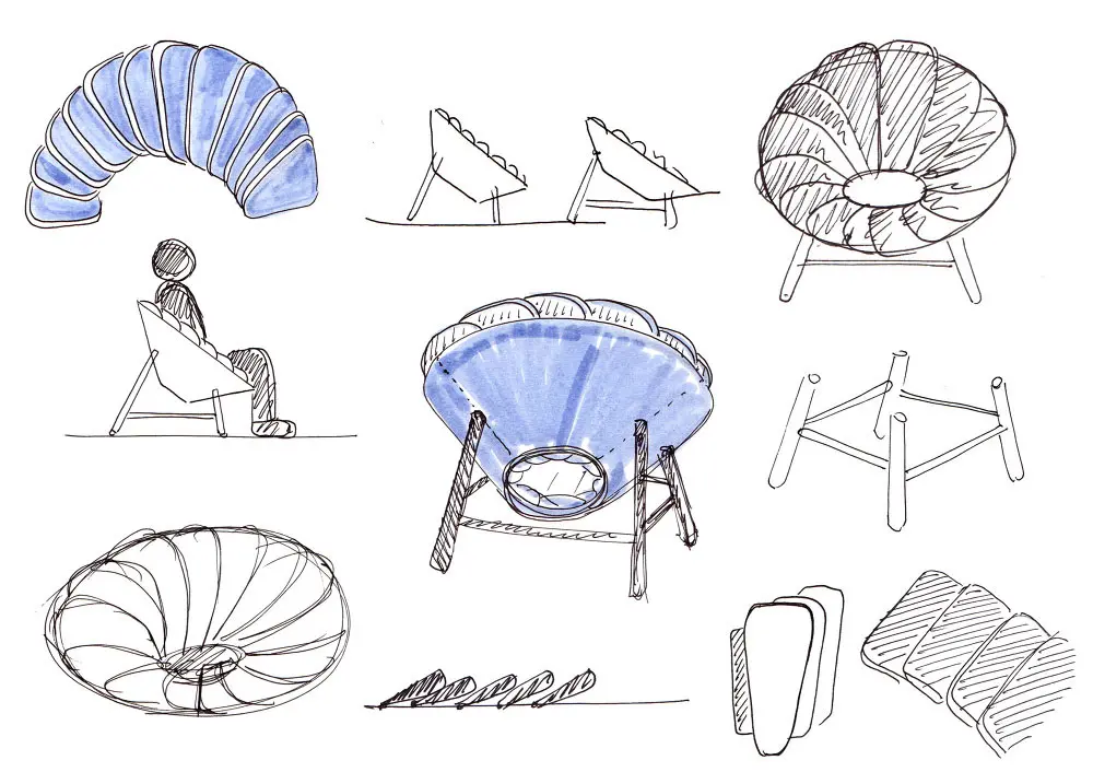 Marc venot presenta silla inspirada en el ave quetzal Diseño: marc venont. Foto: www. Marc-venot. Com