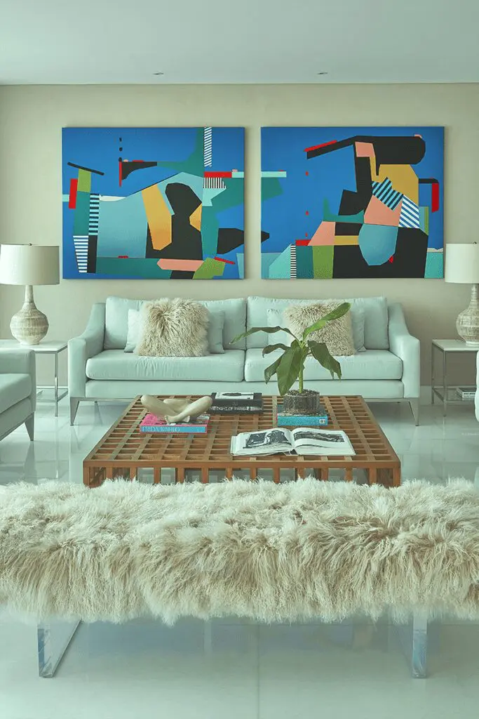 Un apartamento con alma artística: su diseño tiene un lenguaje cosmopolita
