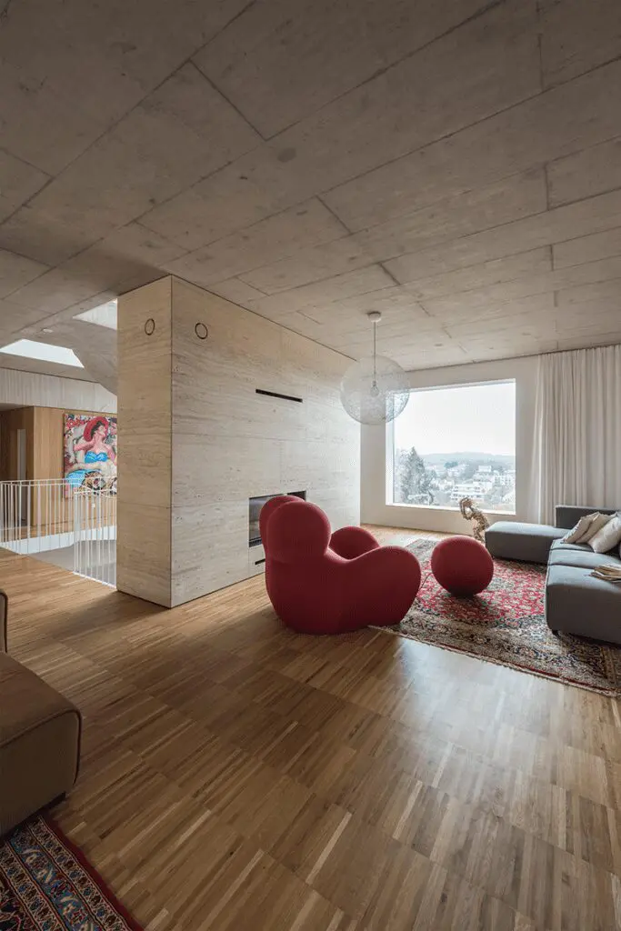 Tres casas minimalistas se encargan de armonizar el paisaje de praga