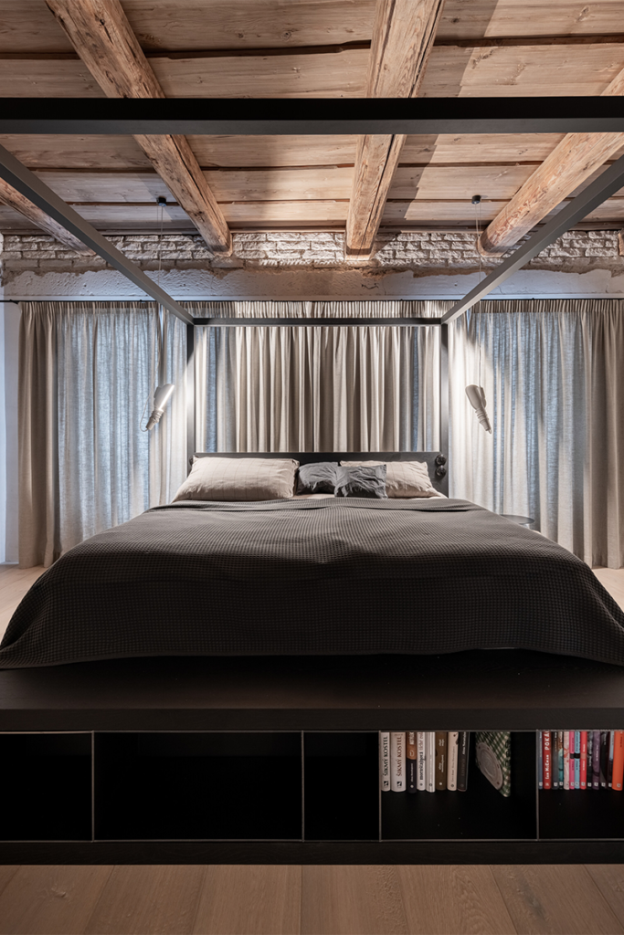 Una antigua caseta de vigilancia ahora es una casa cómoda y contemporánea