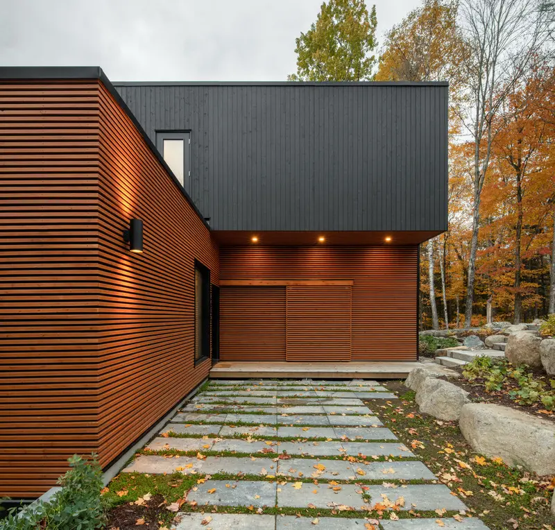 Press kit | 1132-03 - press release | prefabricated country home set to be certified leed gold - figurr - residential architecture - photo credit: david boyer