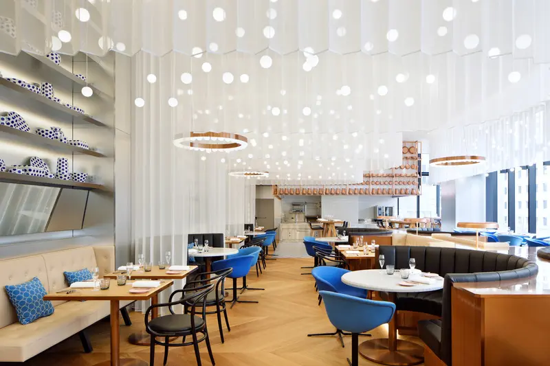 Press kit | 1472-04 - press release | designed by concrete, w hotel osaka opens its doors - concrete - commercial interior design - oh. Lala... Restaurant - photo credit: marriott international