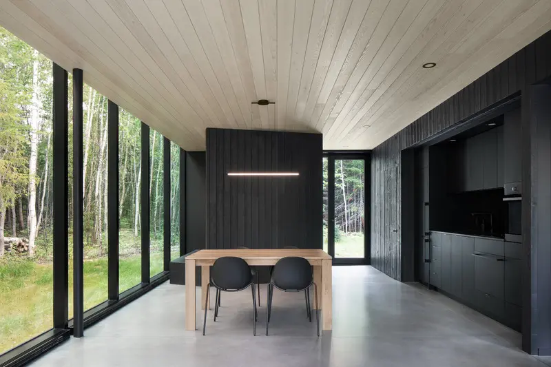 Dossier de prensa |  1527-13 - comunicado de prensa |  forest glamp - bourgeois / lechasseur architects - arquitectura residencial - crédito de la foto: adrien williams