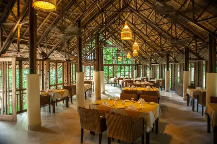 Press kit | 2249-01 - press release | dusai resort & spa - vitti sthapati brindo ltd. - residential architecture - tea valley restaurant interior - photo credit: ahsanul haque rubel