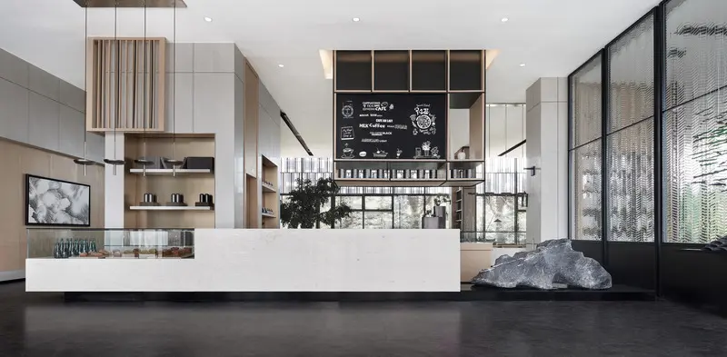 Una mansión que invita a la calma en un bosque urbano de china Una mansión que invita a la calma en un bosque urbano de china