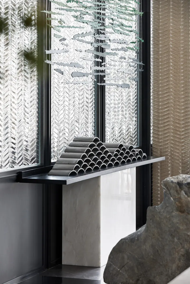 Una mansión que invita a la calma en un bosque urbano de china Una mansión que invita a la calma en un bosque urbano de china