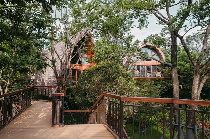 Press kit | 4150-06 - press release | guilin lebei homestay hotel - aoe - commercial architecture - photo credit:  runzi zhu