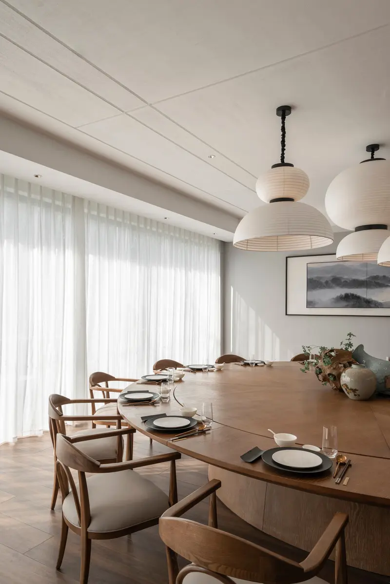 Un hotel boutique en shanghái ideal para unas cortas vacaciones en familia o pareja Press kit | 4869-03 - press release | architecture invites nature - studio dotcof - commercial interior design - private dining room - photo credit: zhuang haolai