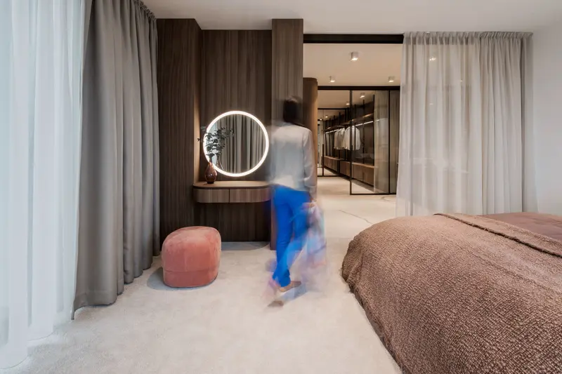 Press kit | 5356-02 - press release | penthouse l - destilat design studio - residential interior design - master bedroom - photo credit: monika nguyen