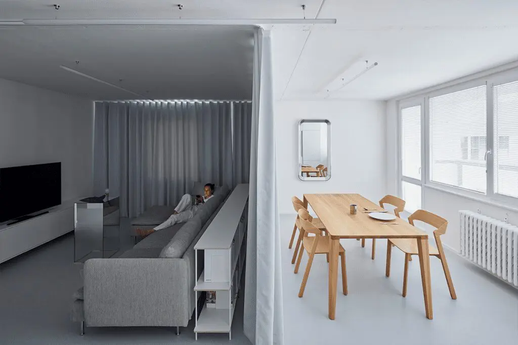 Este apartamento encarna el concepto del minimalismo