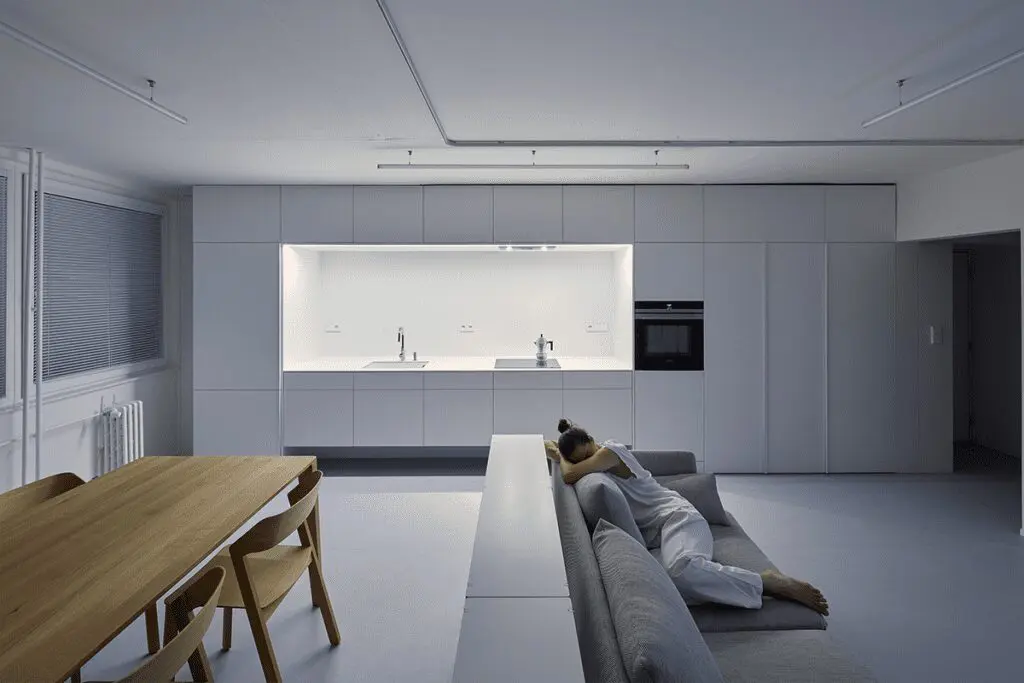 Este apartamento encarna el concepto del minimalismo