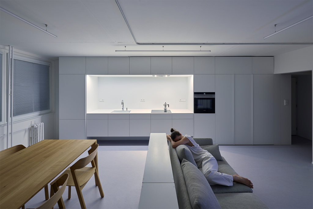 Este apartamento encarna el concepto del minimalismo