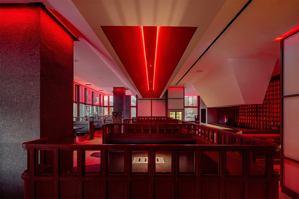 La arquitectura de este restaurante es un viaje a la cultura japonesa La arquitectura de este restaurante es un viaje a la cultura japonesa