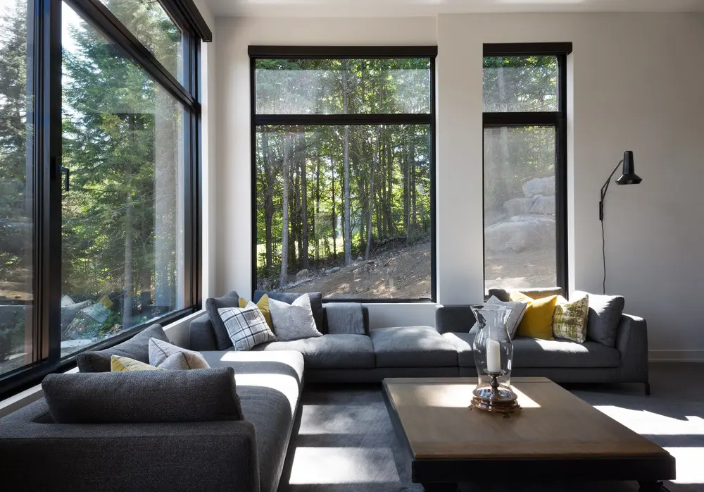 Cabaña seccionada Cabaña seccionada