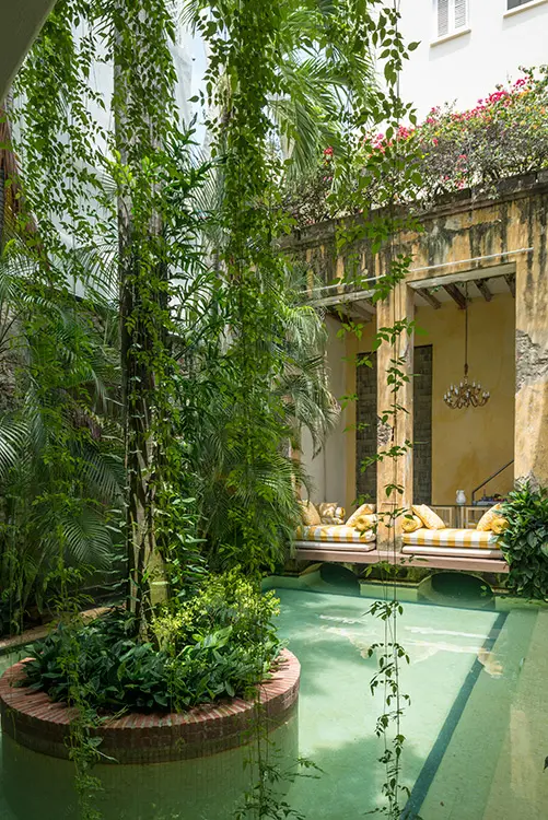 Casa colombiana de descanso en cartagena