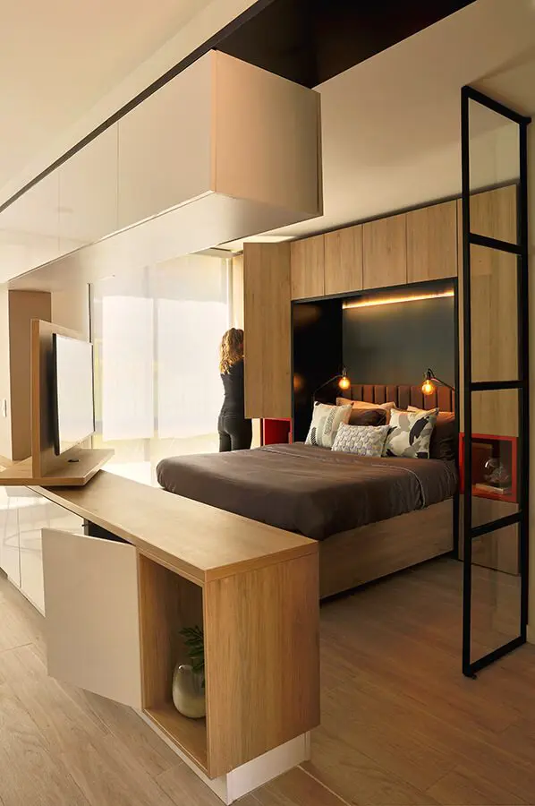 Aprenda cómo decorar su apartamento con este ejemplo de 36m2