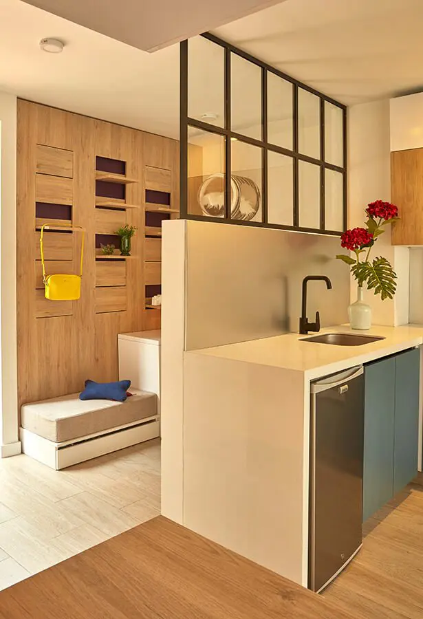 Aprenda cómo decorar su apartamento con este ejemplo de 36m2