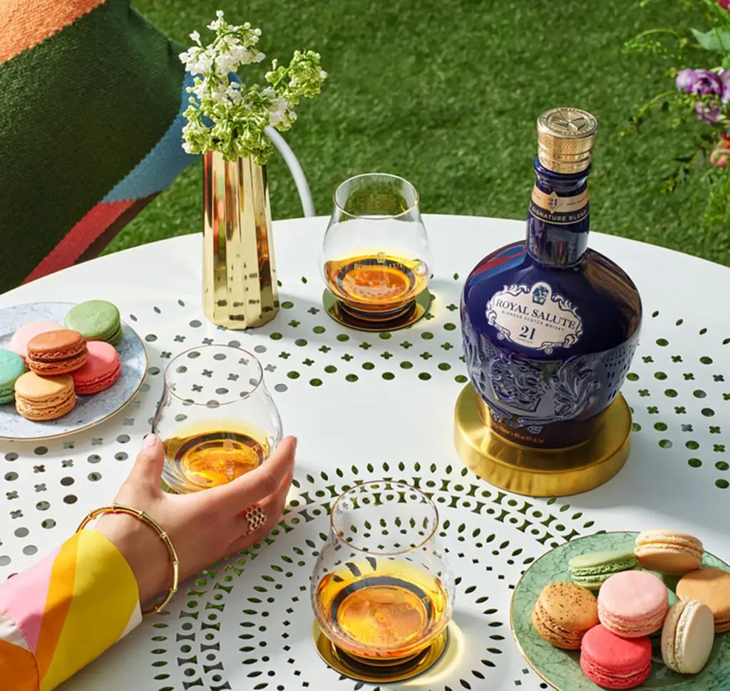 Una cena de diciembre con el whisky de la realeza Una cena de diciembre con el whisky de la realeza