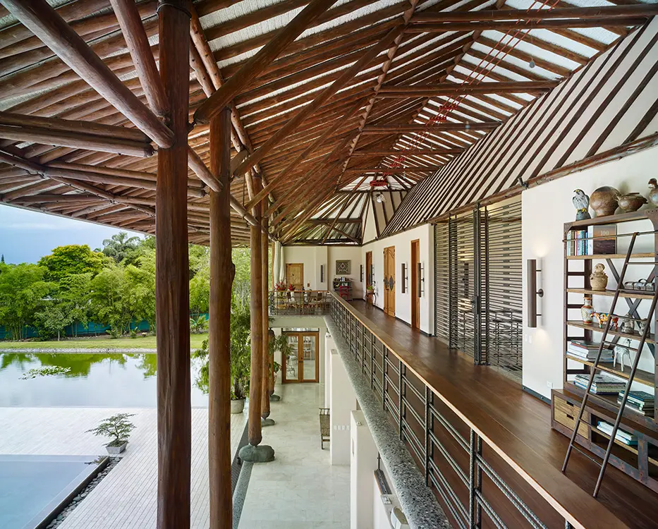 Una casa en guadua sobre valle del cauca de simón vélez Simon-velez-revista-axxis-11