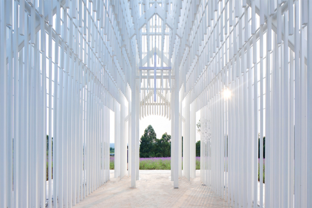 Esta iglesia en china es una poesía arquitectónica