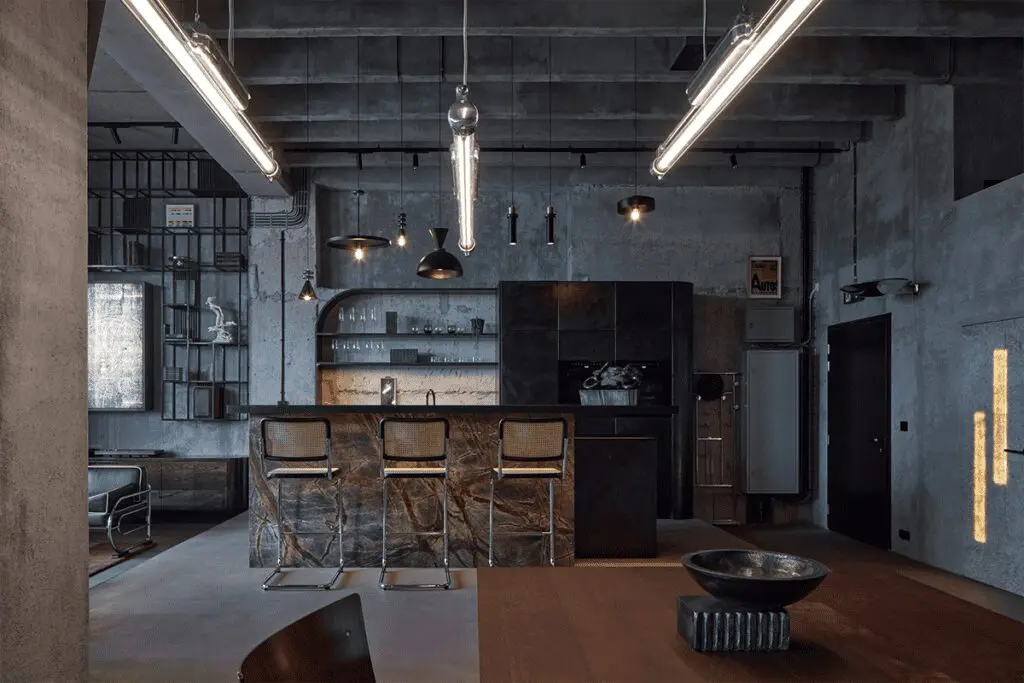 El espíritu viajero y el estilo industrial es el concepto del diseño de este ‘loft’
