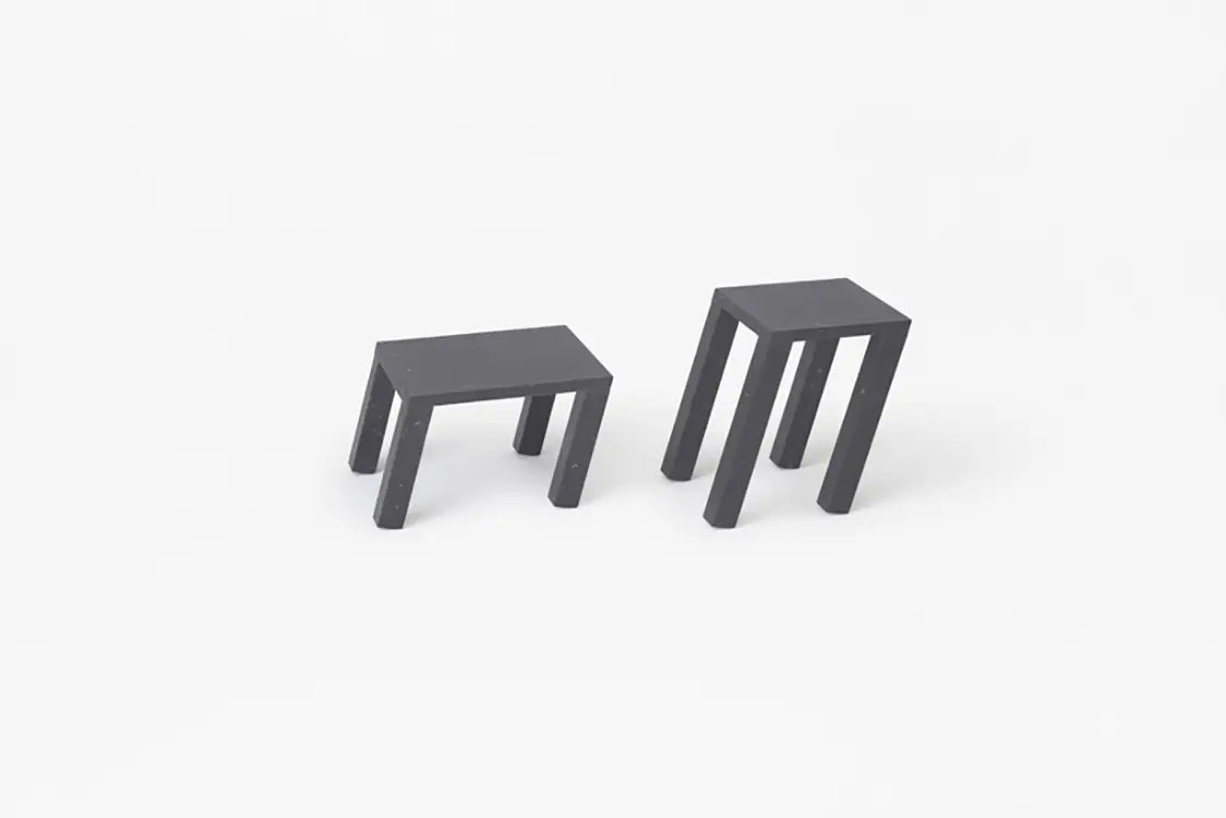 Mesa sway, un nuevo acierto de nendo Mesa sway de nendo. Foto: akihiro yoshida.