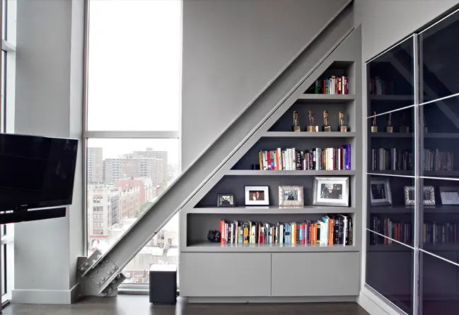 De vidrio y metal es el increíble apartamento neoyorquino del cantante john legend De vidrio y metal es el increíble apartamento neoyorquino del cantante john legend