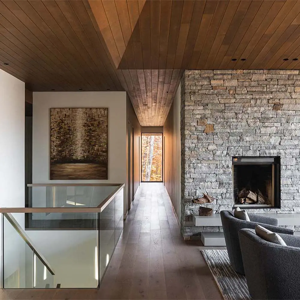 Esta cocina es un espacio abierto que dialoga con el comedor y el paisaje Esta cocina es un espacio abierto que dialoga con el comedor y el paisaje