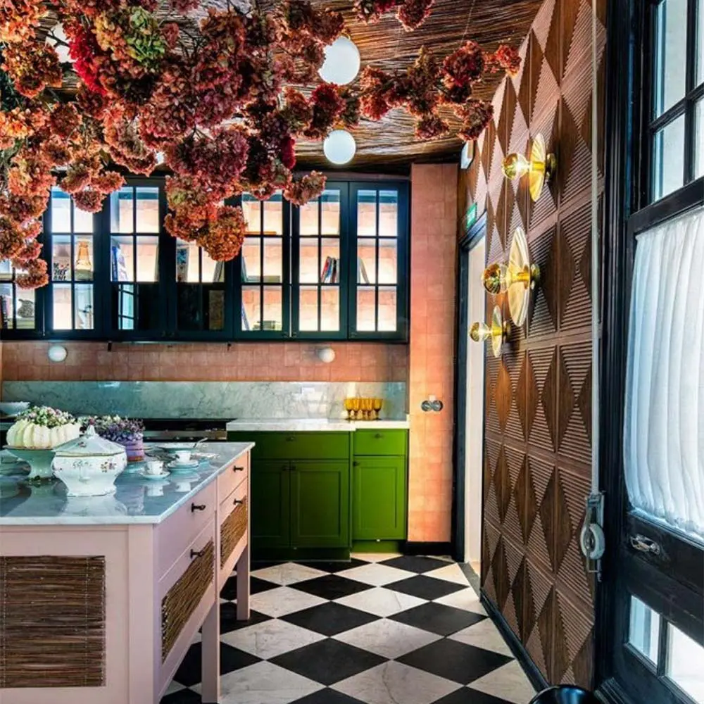 Cocina maximalista: colores, texturas y creatividad para un diseño con carácter