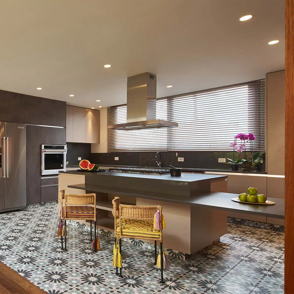 Una cocina de lujo que combina tradición y modernidad en boyacá