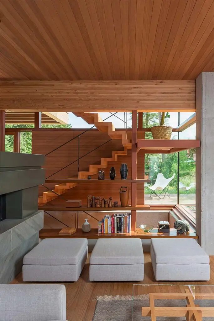 Modernismo californiano y paisaje europeo en una casa en berlín que trasciende el tiempo