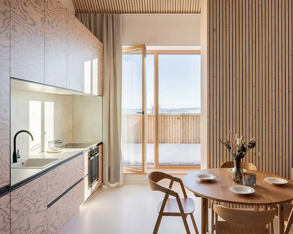 Habitar desde la simplicidad: apartamentos dúplex, galerías y terrazas ubicadas en un antiguo sanatorio Habitar desde la simplicidad: apartamentos dúplex, galerías y terrazas ubicadas en un antiguo sanatorio