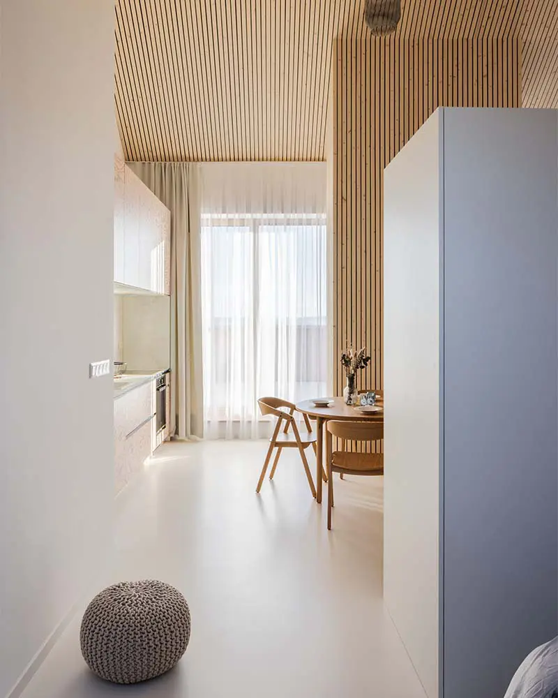 Habitar desde la simplicidad: apartamentos dúplex, galerías y terrazas ubicadas en un antiguo sanatorio Habitar desde la simplicidad: apartamentos dúplex, galerías y terrazas ubicadas en un antiguo sanatorio