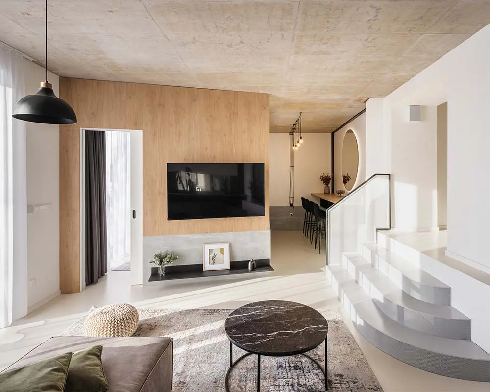 Habitar desde la simplicidad: apartamentos dúplex, galerías y terrazas ubicadas en un antiguo sanatorio Habitar desde la simplicidad: apartamentos dúplex, galerías y terrazas ubicadas en un antiguo sanatorio