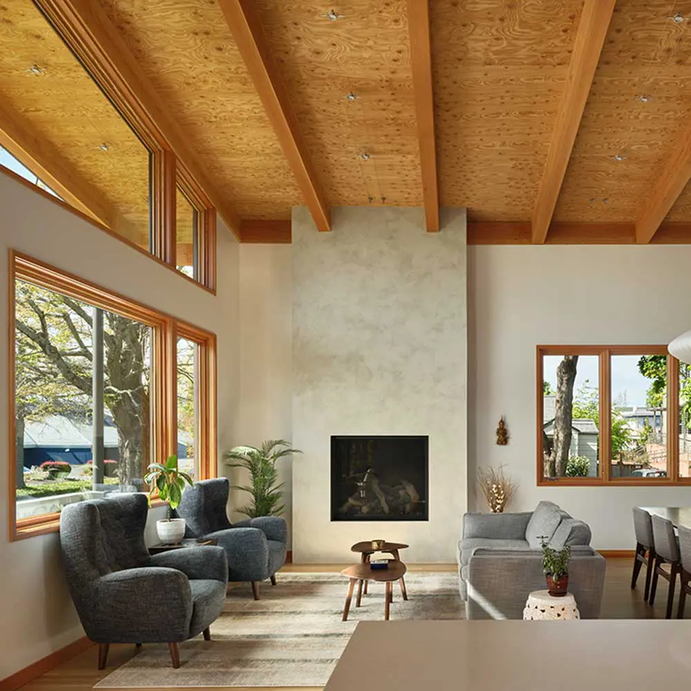 Dos casas para dos generaciones de una familia