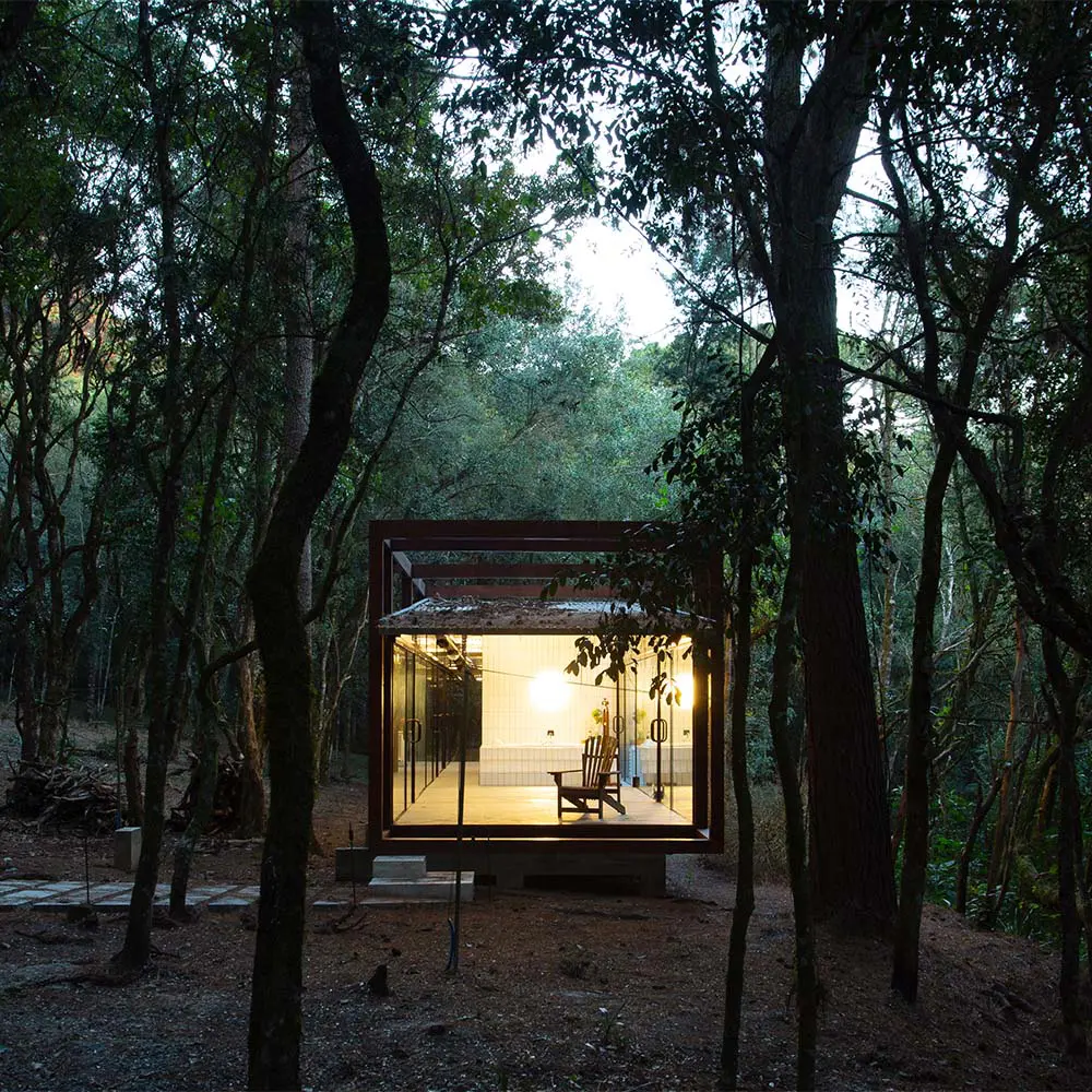 Pabellón en brasil para relajarse