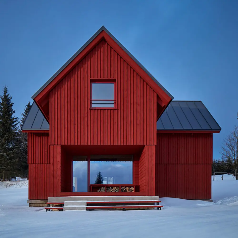 Siete casas pensadas para refugiarse de la nieve