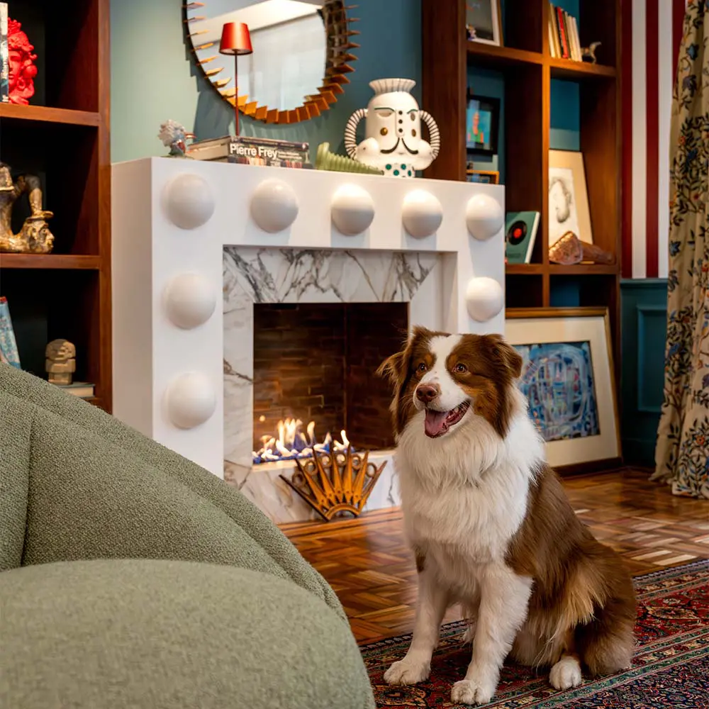 Color, geometría y carácter fueron los criterios para remodelar este apartamento en bogotá Color, geometría y carácter fueron los criterios para remodelar este apartamento en bogotá