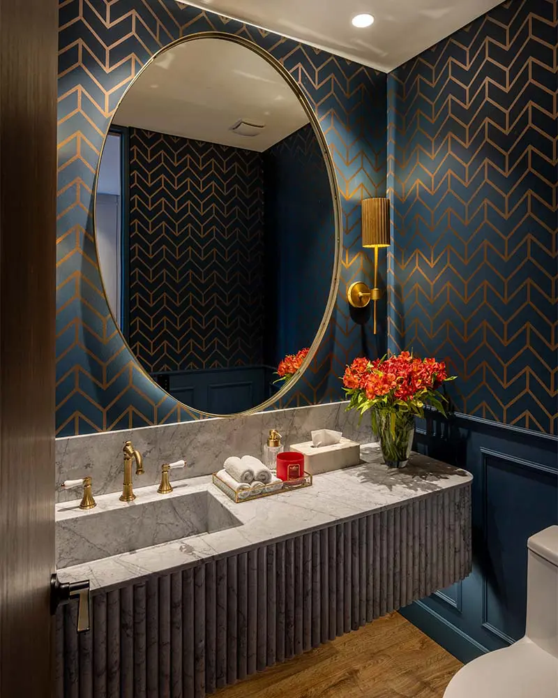 El color y los contrastes definen la personalidad de este apartamento en bogotá El color y los contrastes definen la personalidad de este apartamento en bogotá