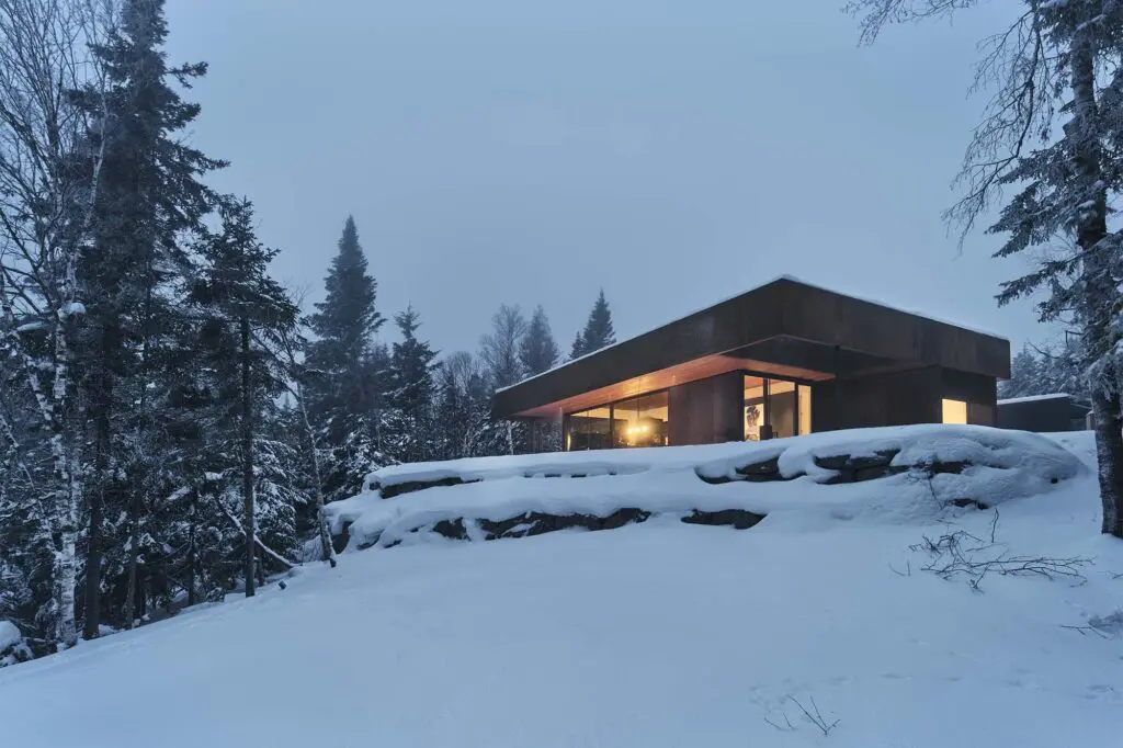 Siete casas pensadas para refugiarse de la nieve