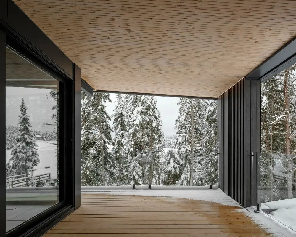 Diez casas pensadas para refugiarse de la nieve